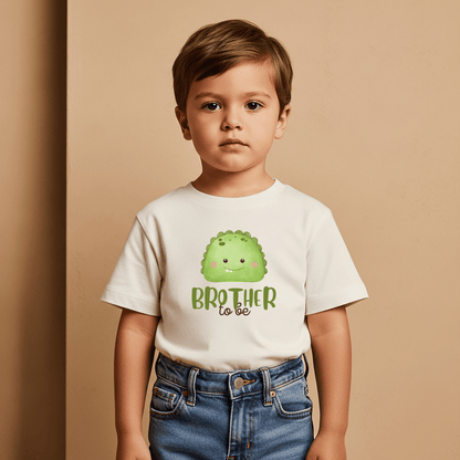 Geschwister T-Shirt "Brother to be" – Grosser Bruder Ankündigung