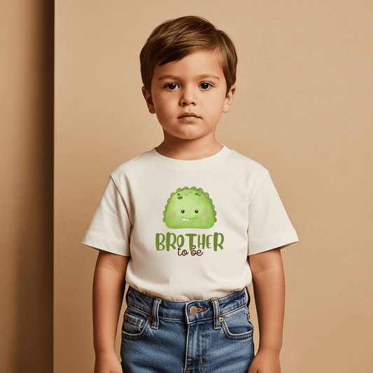 Geschwister T-Shirt "Brother to be" – Grosser Bruder Ankündigung
