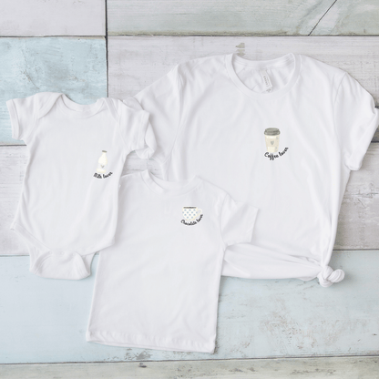 «Coffee Lover Set» lustiges Kinder T-Shirt