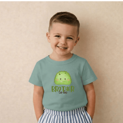 Geschwister T-Shirt "Brother to be" – Grosser Bruder Ankündigung