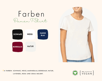 Mama T-Shirt Blumen - Personalisiert mit Kindernamen