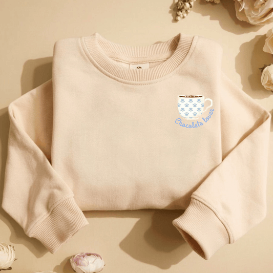 «Coffee Lover Set» lustiges Kinder-Sweatshirt