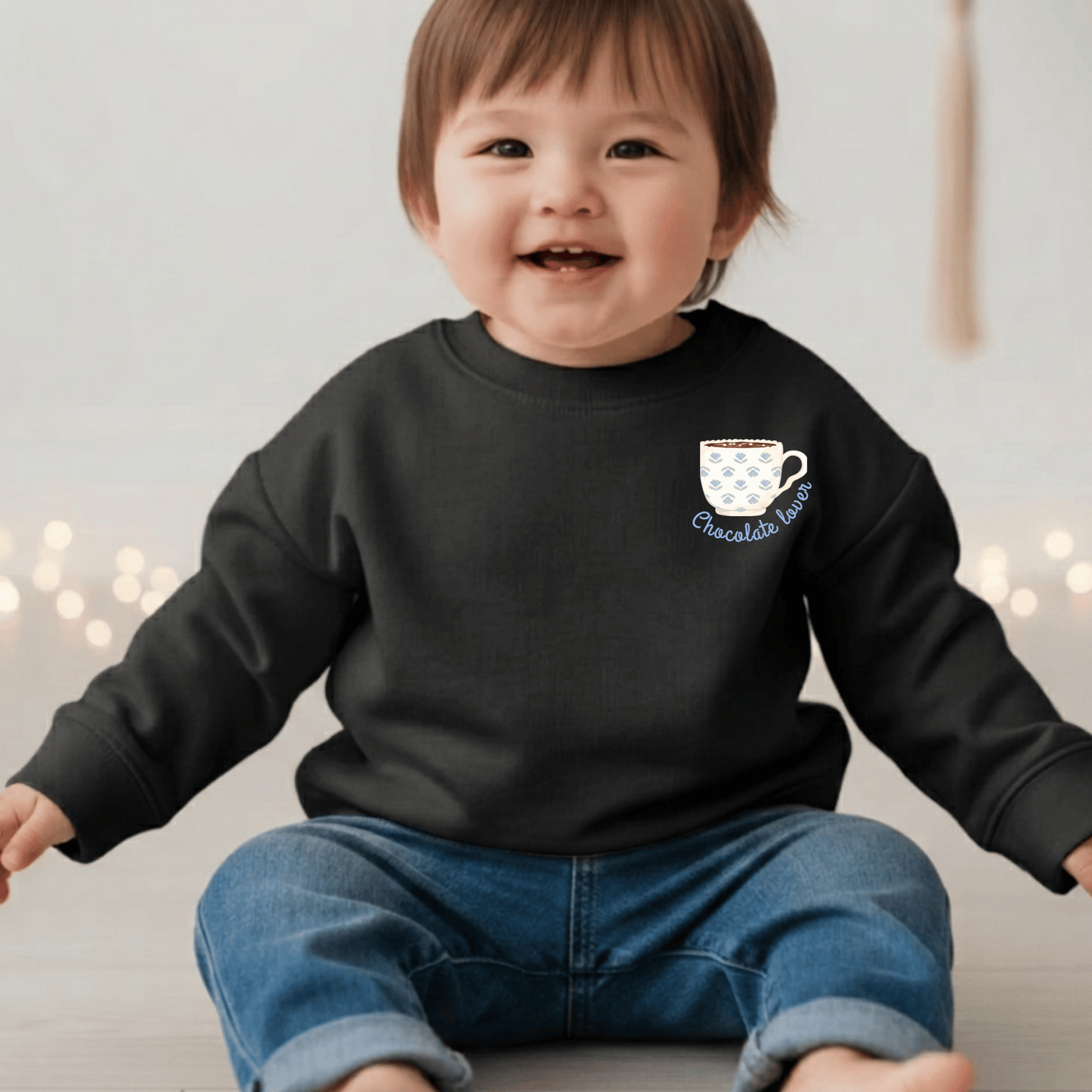 «Coffee Lover Set» lustiges Kinder-Sweatshirt