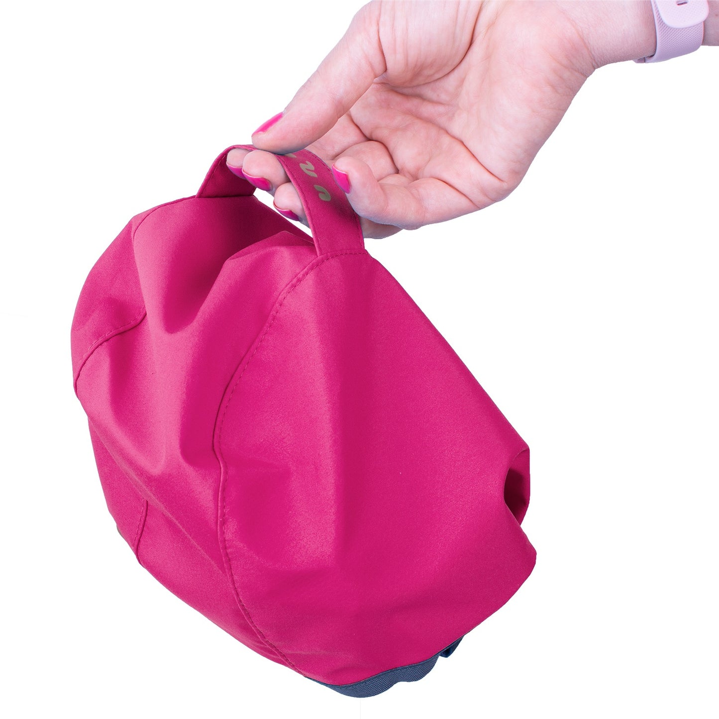 Children's softshell jacket with fleece lining, fuchsia, flowers