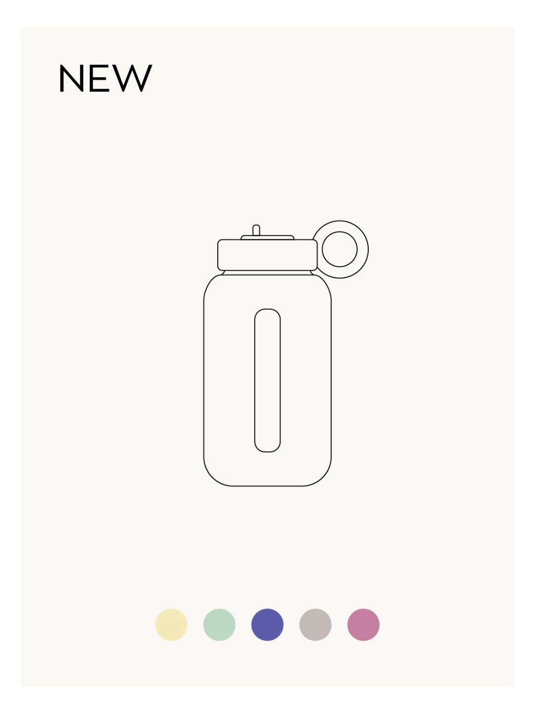 Bouteille BINK KIDS 300 ml | Couleurs variées