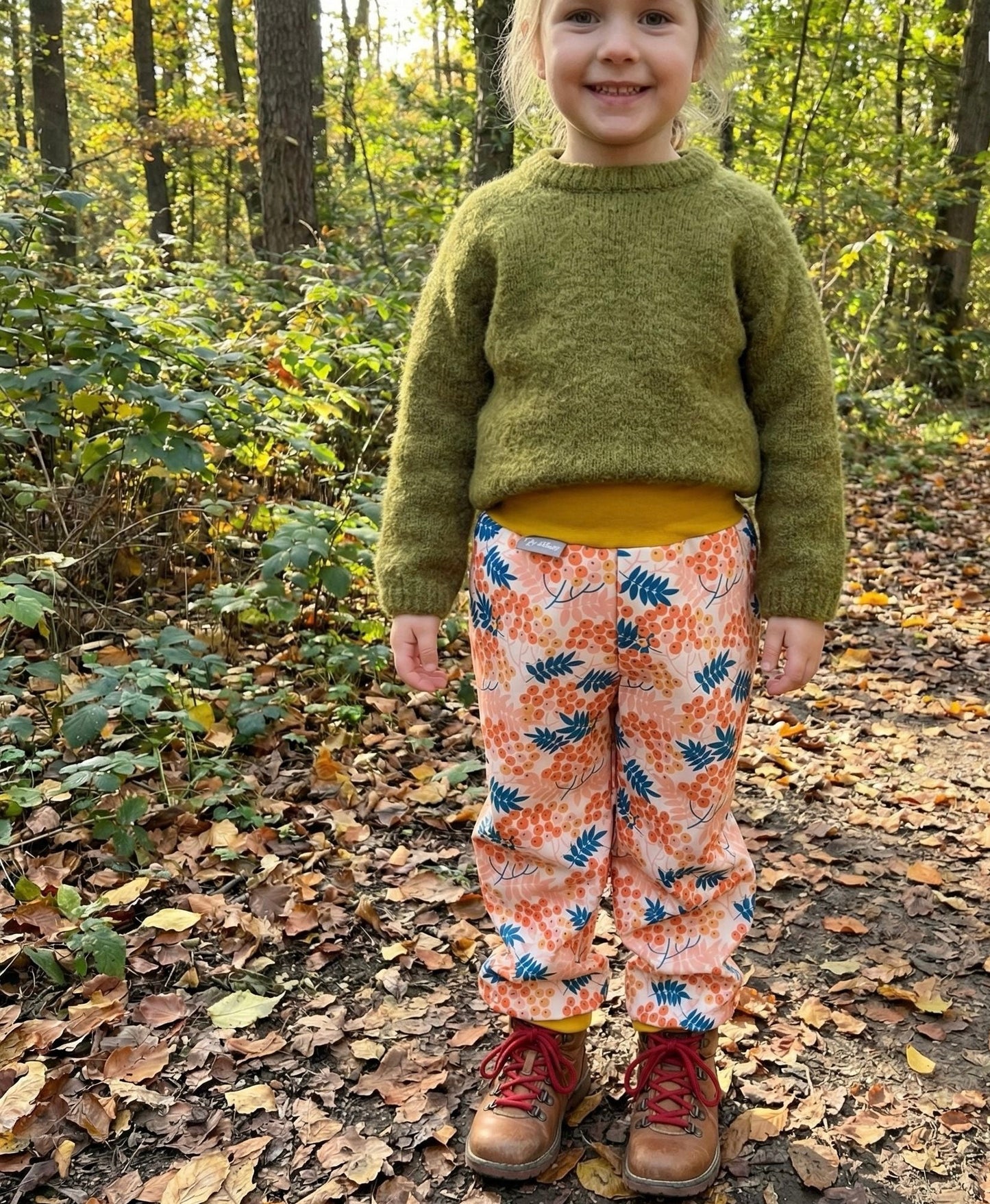 Pantalon softshell, couleur mûre, jaune