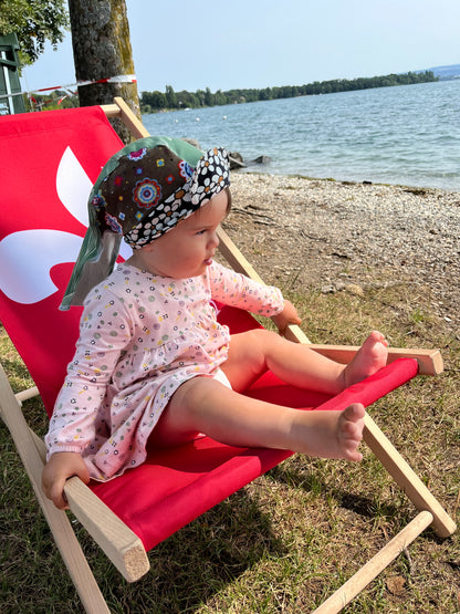 Verspielte Sommermütze Schiff Ahoj