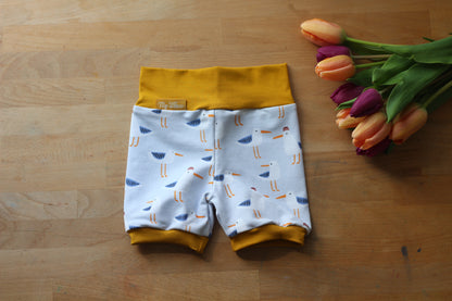Handmade Pumpkurzhose Möwen