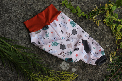 Softshell trousers bear, light pink