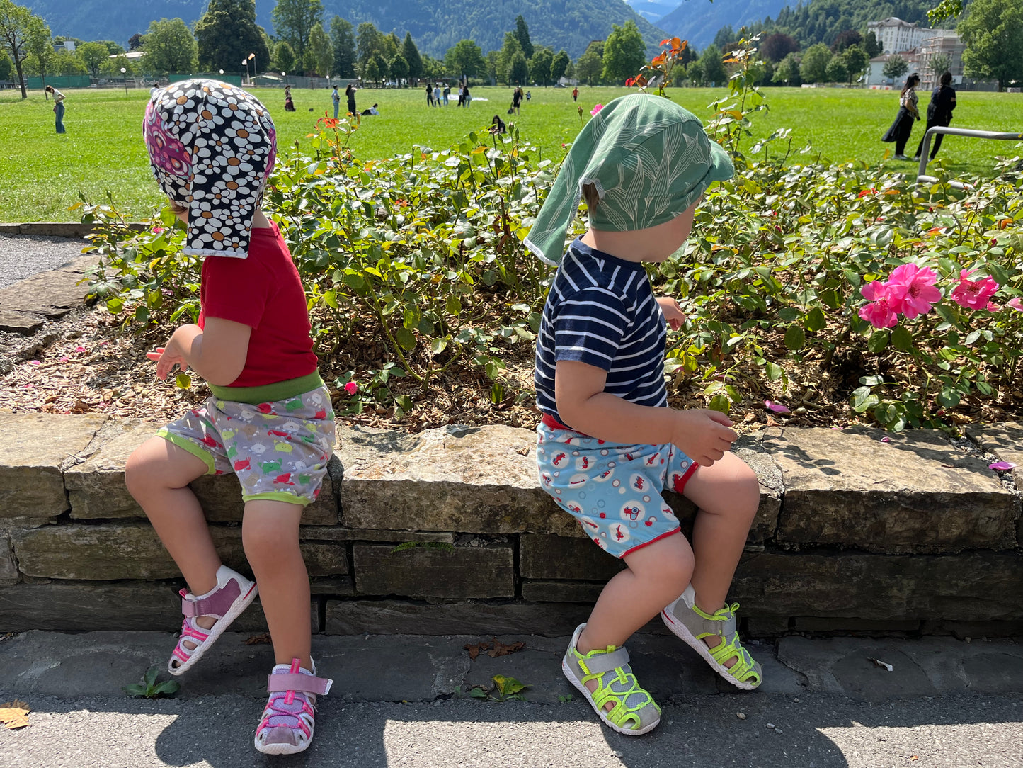 Verspielte Sommermütze Eulen