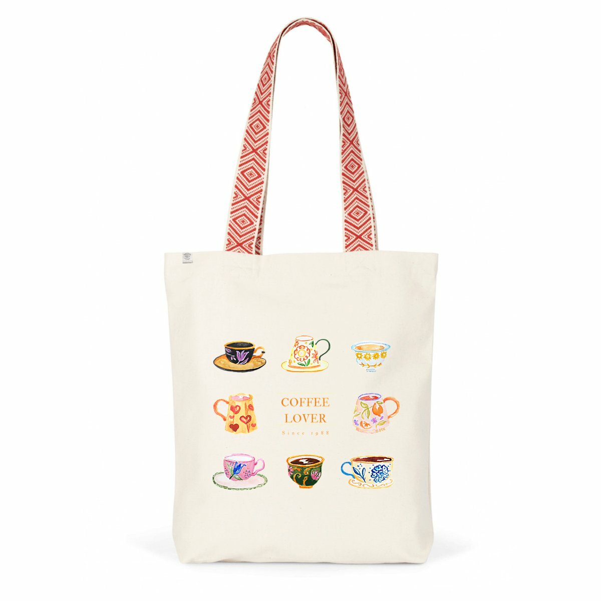 Personalisierbare Tragetasche Coffee Lover - vorderseite_1