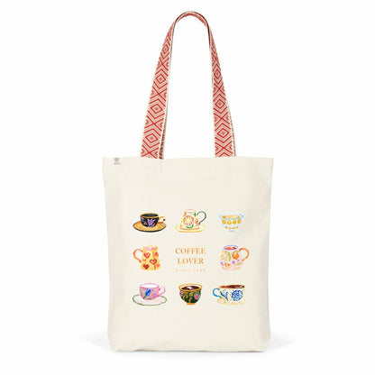 Personalisierbare Tragetasche Coffee Lover - vorderseite_1
