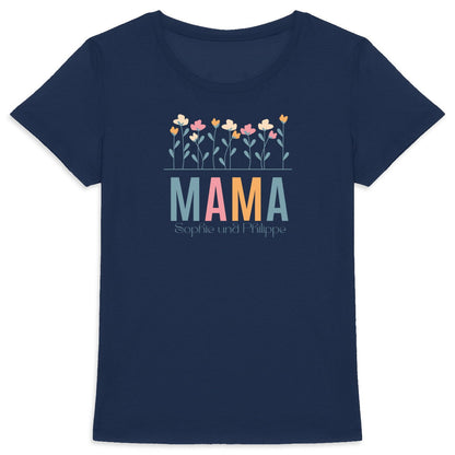 T-Shirt für Frauen aus Bio-Baumwolle - Dein persönliches Mama T-Shirt - vorderseite_2