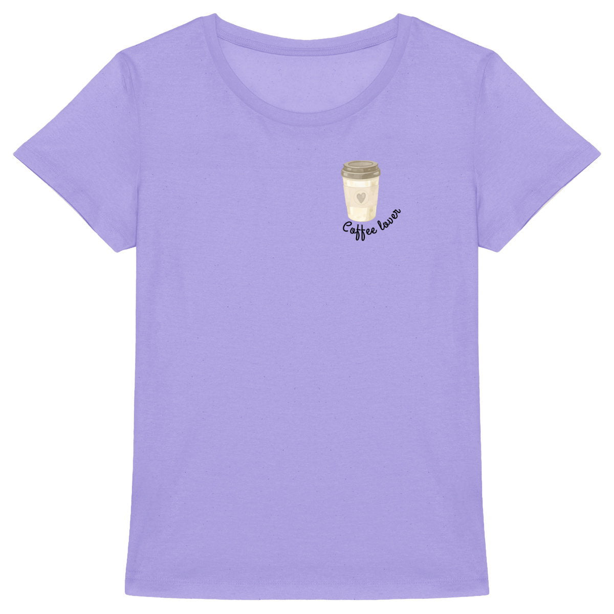 Organisches Damen T-Shirt Coffee Lover - vorderseite_3